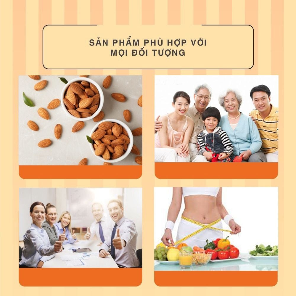 Hạnh nhân muối, không muối ăn vặt, giàu dinh dưỡng, phù hợp mọi lứa tuổi 454g Dan D Pak