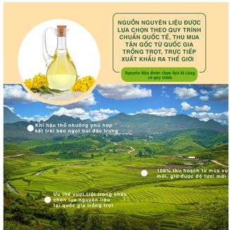 Dầu cải canola oil 2 lít Dan D Pak