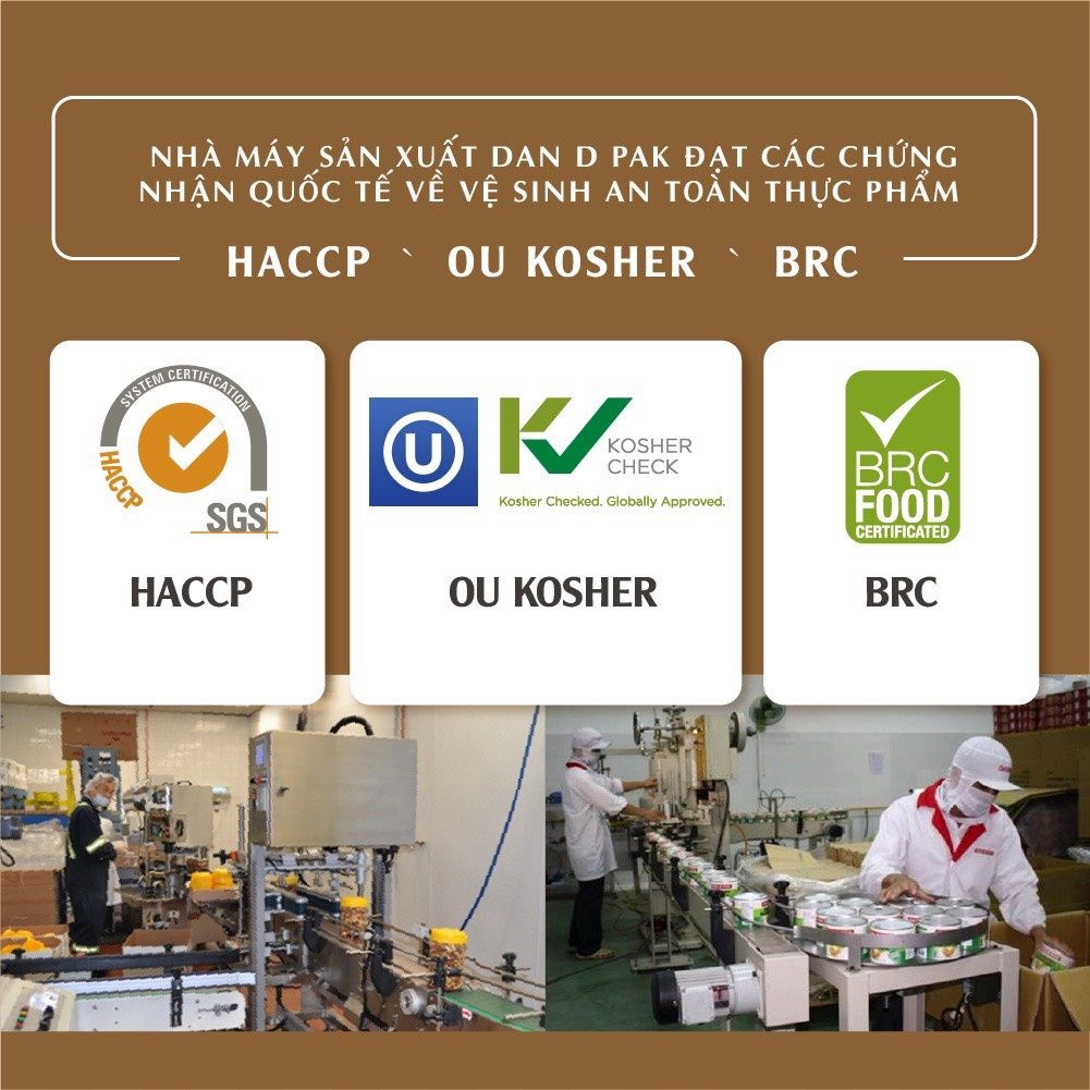 Hộp hạt ngũ cốc Granola Trái cây 40g x 30 túi Dan D Pak