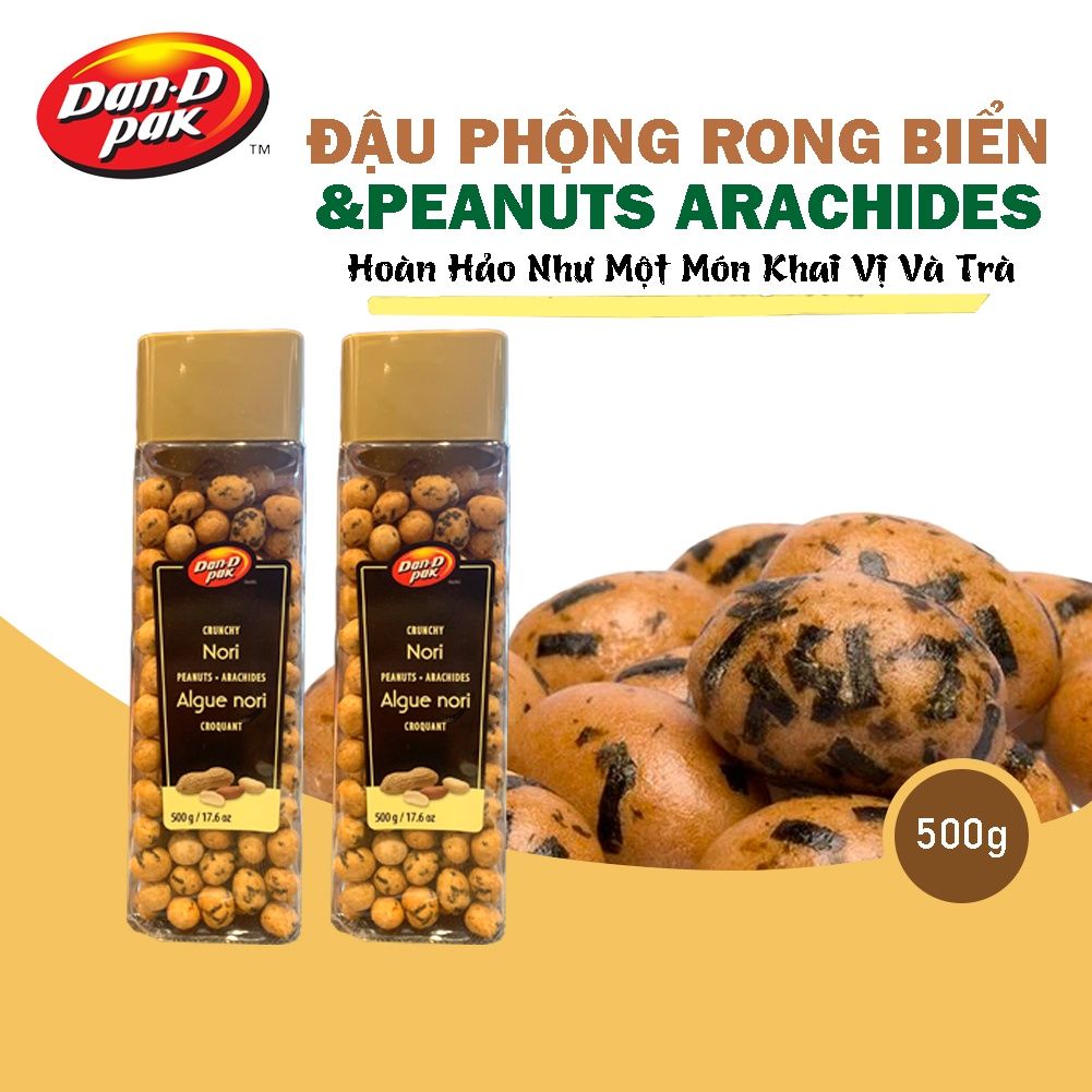 Đậu phộng thập cẩm - rong biển - mè trắng Dan D Pak