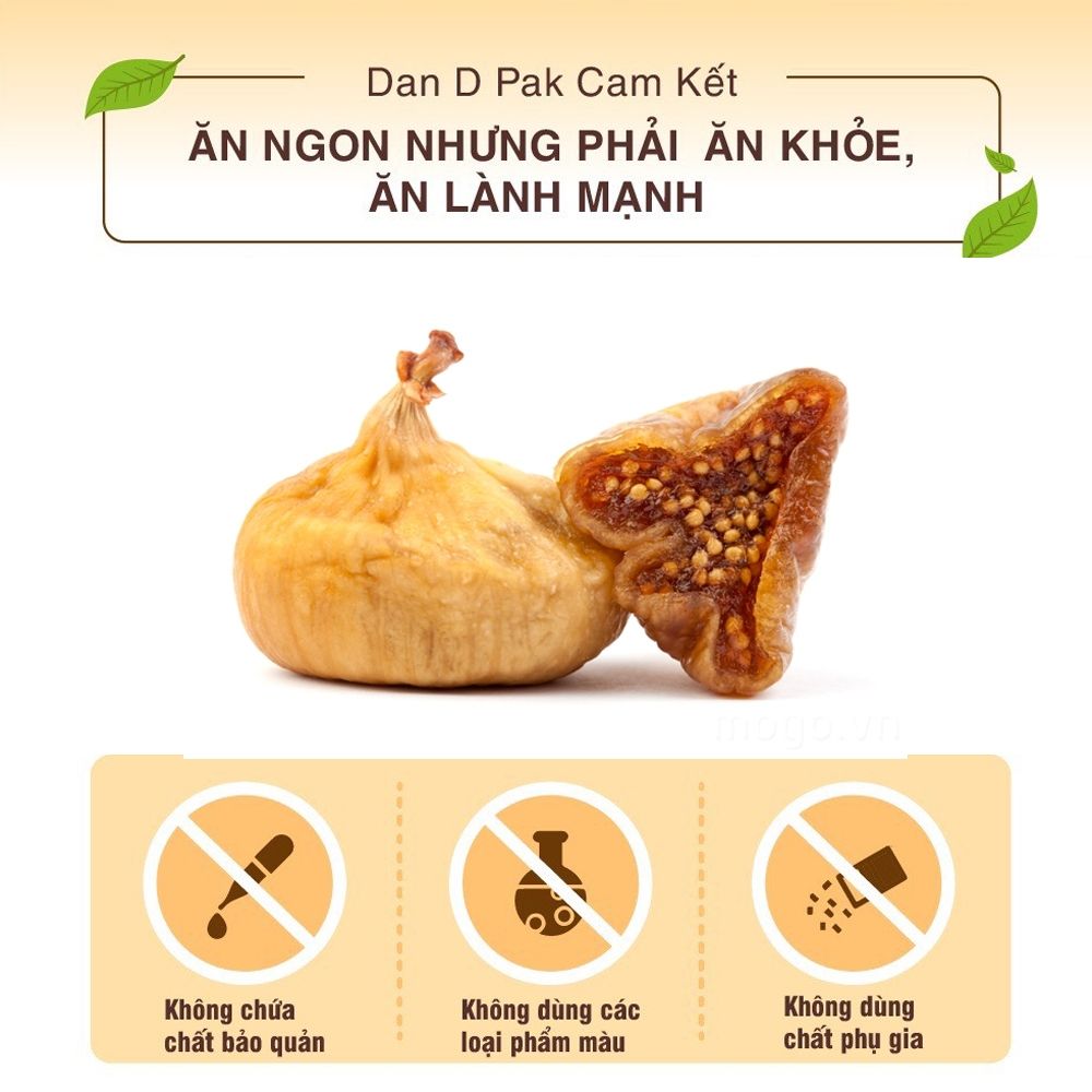 Thùng sung sấy khô 135g x 12 gói Dan D Pak