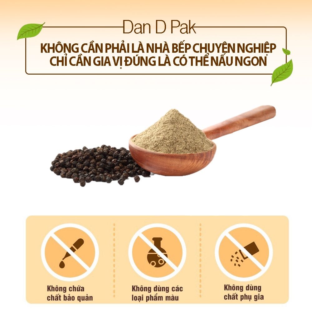 Bột tiêu xay nhuyễn 100g Dan D Pak