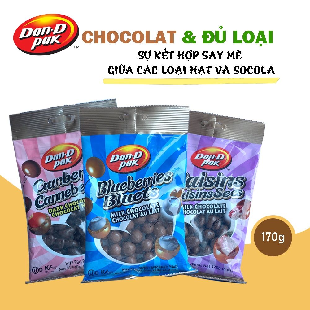 Socola Nhân Đủ Loại Dan- D Pak