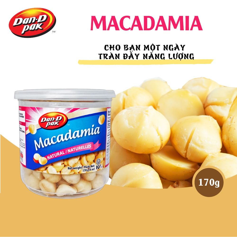 Hạt Maca tự nhiên nhập khẩu ăn vặt 170g Dan D Pak