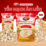 Yến Mạch cán, xay, ăn liền dành cho người ăn kiêng dinh dưỡng, tốt cho sức khỏe, giàu chất xơ 1kg Dan D Pak