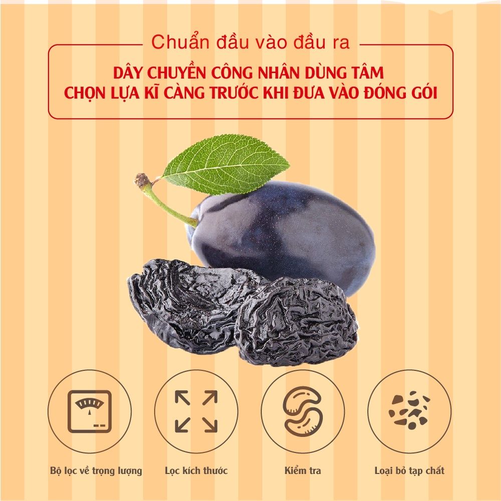 Mận sấy dẻo nhập khẩu 120g Dan D Pak
