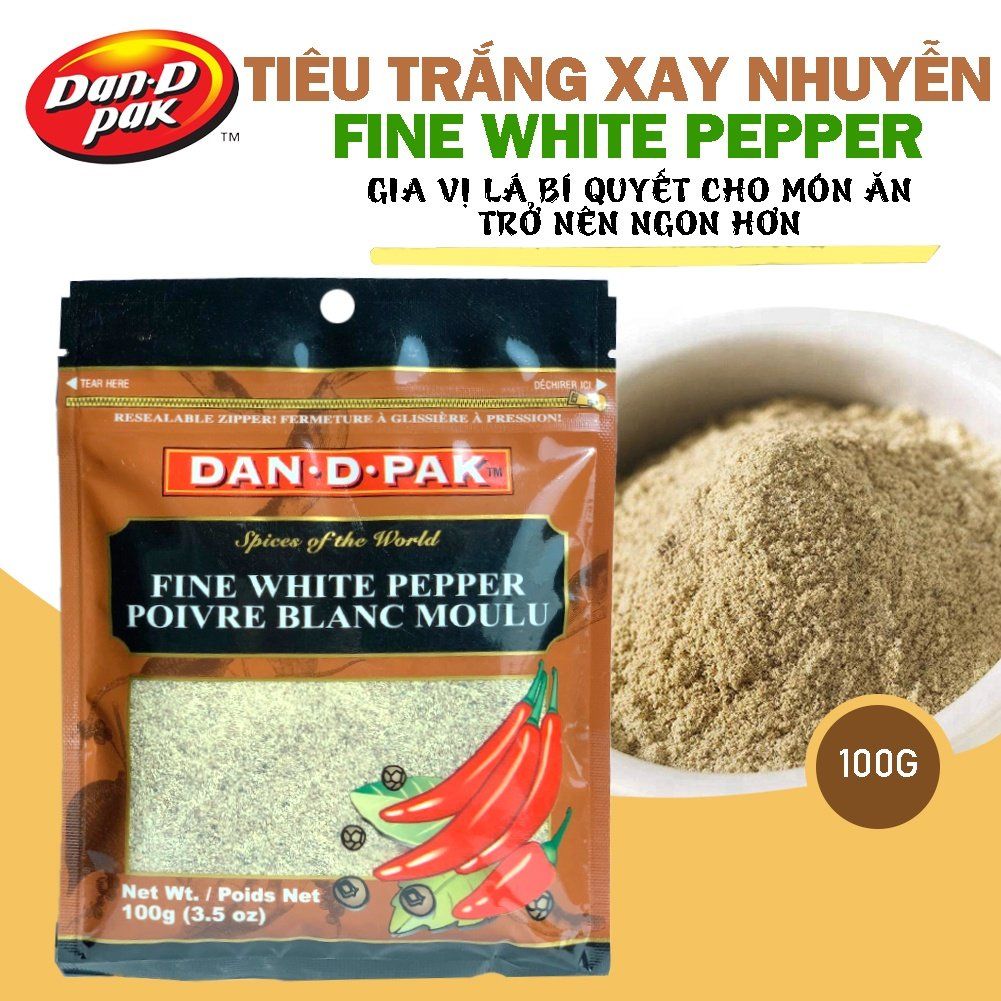 Bột tiêu xay nhuyễn 100g Dan D Pak