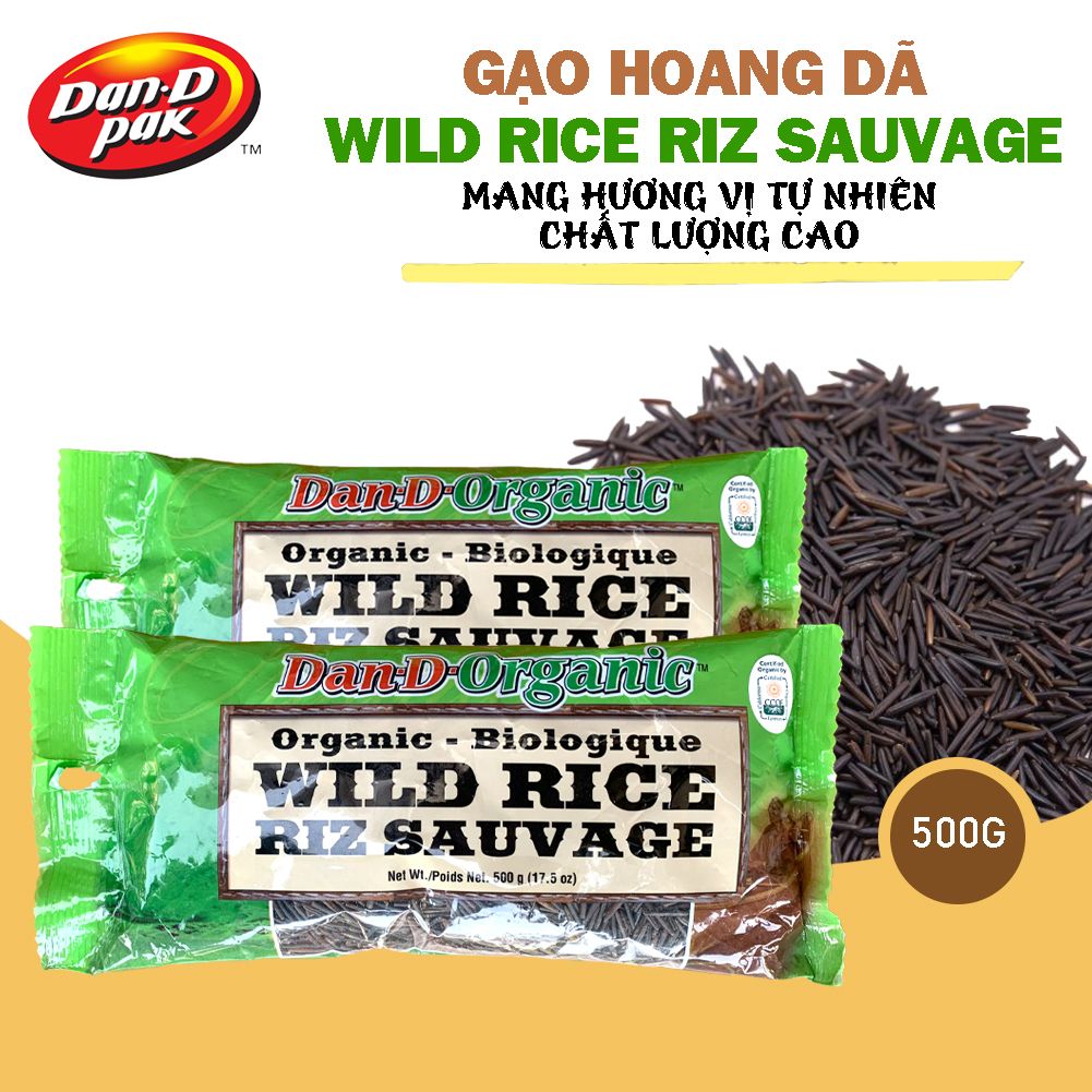 Gạo hoang dã hương vị hoang sơ từ hàng ngàn năm 500g Dan D Pak
