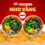 Nho vàng tự nhiên nhập khẩu 454g, 150g Dan D Pak