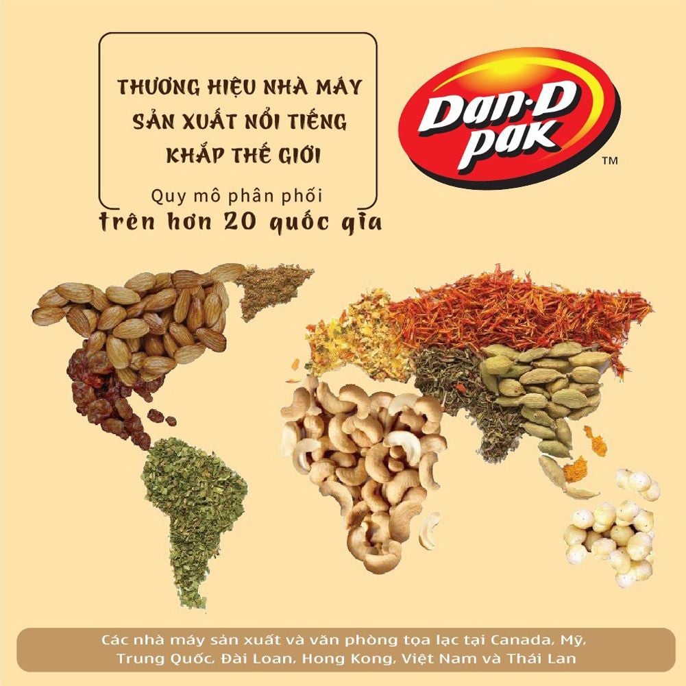 Hạt dẻ cười vị nấm Truffle 70g Dan D Pak