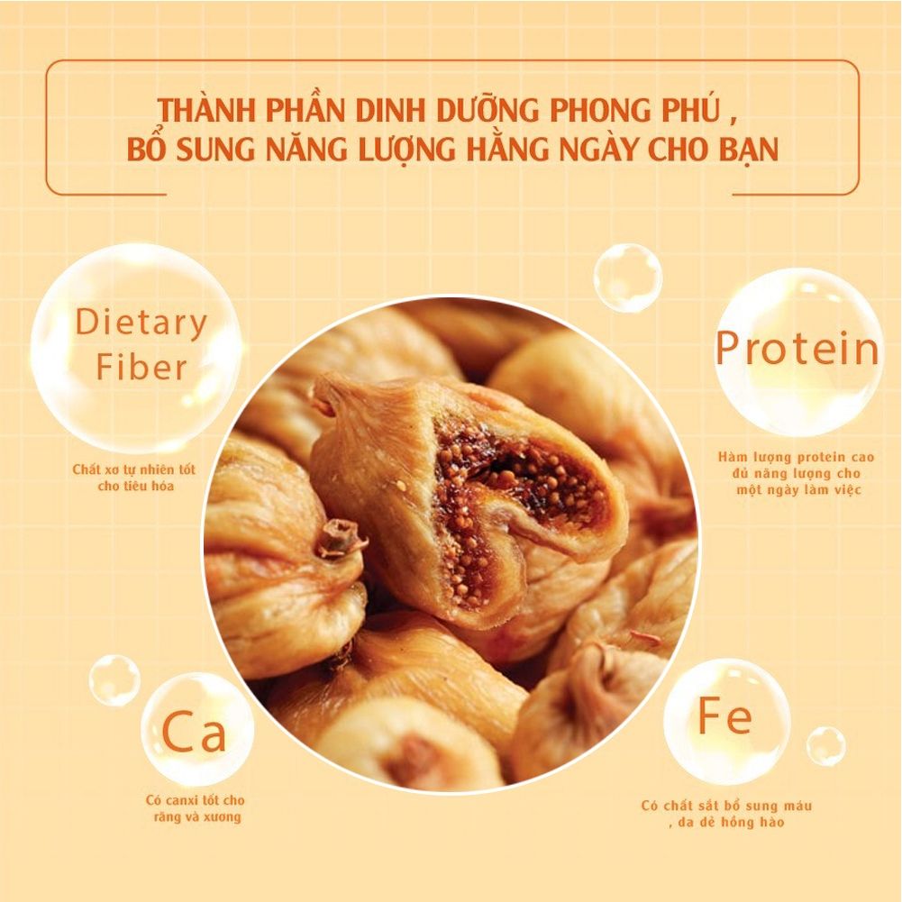 Thùng sung sấy khô 135g x 12 gói Dan D Pak