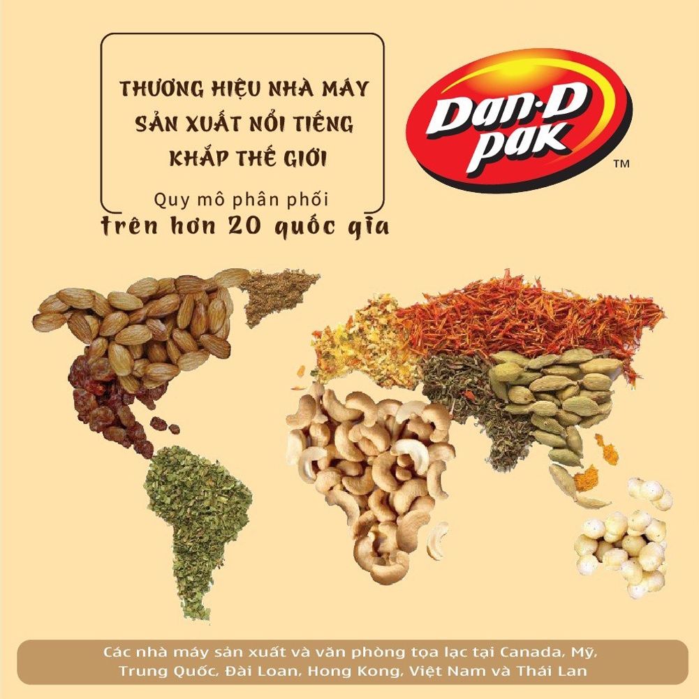 Bột tiêu xay nhuyễn 100g Dan D Pak