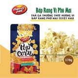 Bắp rang vị phô mai - caramel ăn vặt, giàu chất xơ giúp giảm mức cholesterol trong cơ thể 170g Dan D Pak