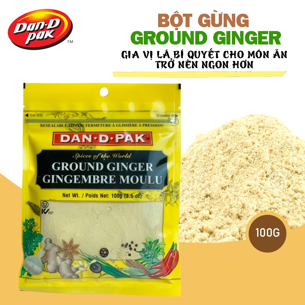 Bột Gừng 100g Dan D Pak