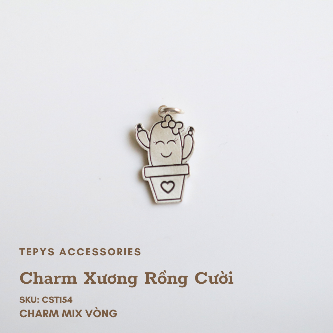 Charm Xương Rồng Cười