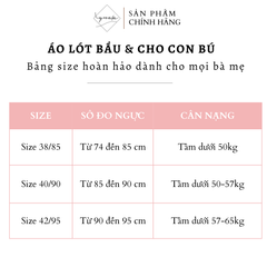 Áo lót MOI không gọng của Lynafa hoạ tiết sọc dọc thông hơi dành cho mẹ bầu, cho con bú (Màu ngẫu nhiên)