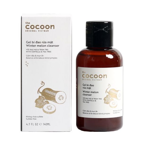 Gel rửa mặt bí đao Cocoon 140ml