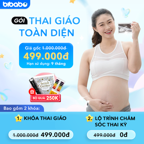 Bibabo - Khóa học Thai giáo và Chăm sóc thai kỳ