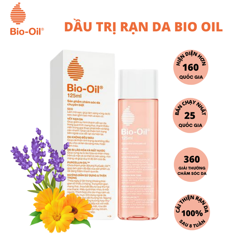 Tinh dầu trị rạn da Bio Oil 125ml - Hàng nhập khẩu chính hãng