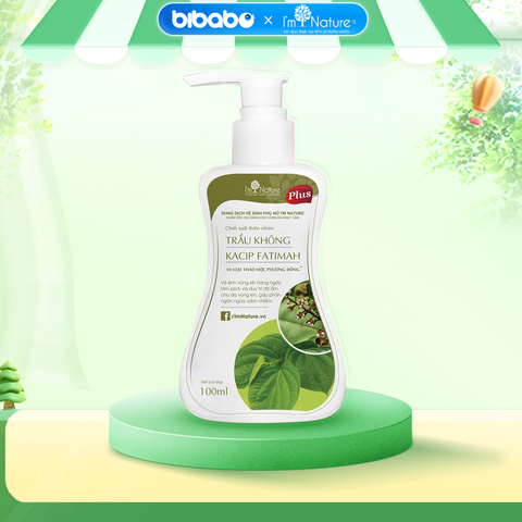 Dung dịch vệ sinh lá trầu không I'M NATURE Plus 100ml