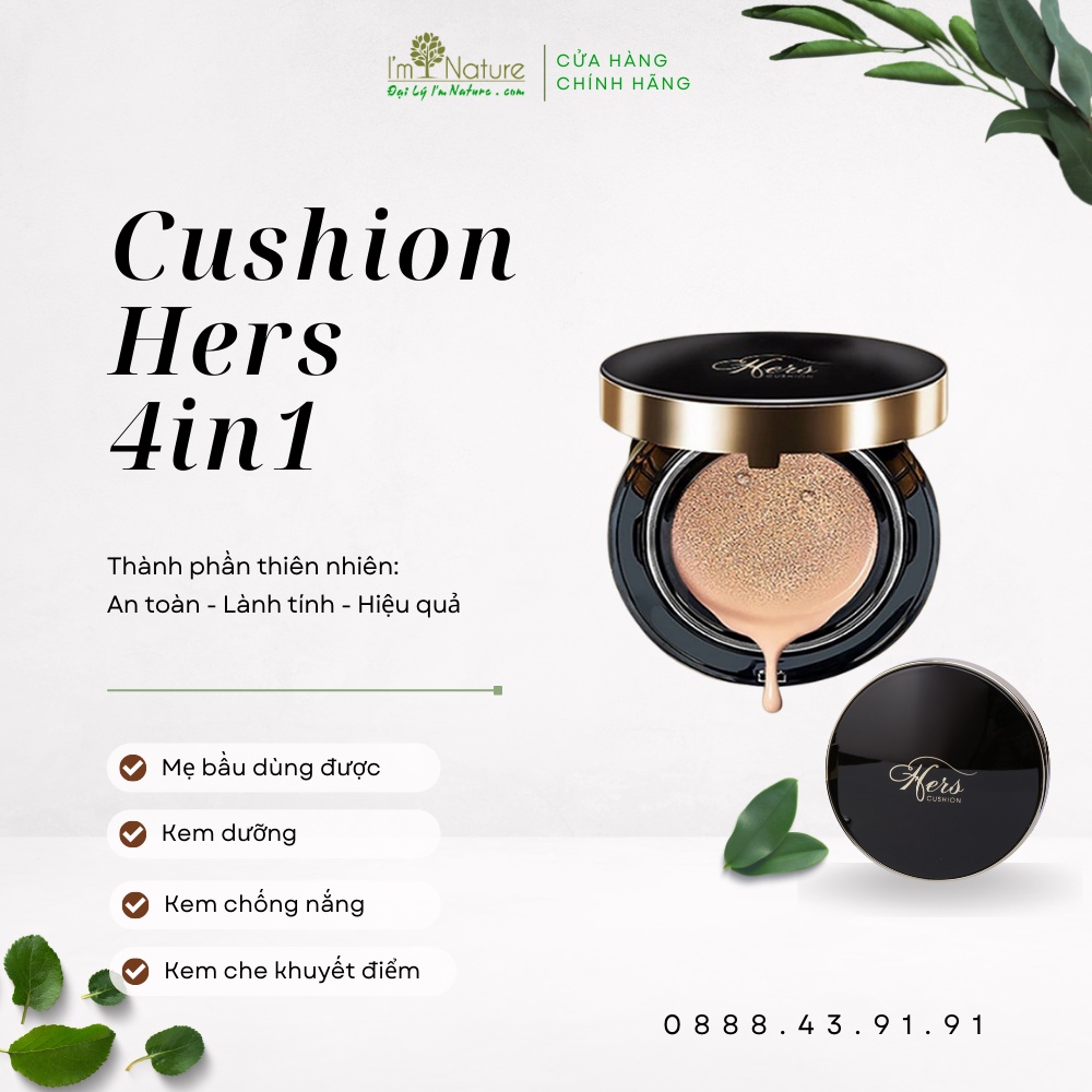 Phấn nước Hers 4in1 của  I'M NATURE – Hers Cushion