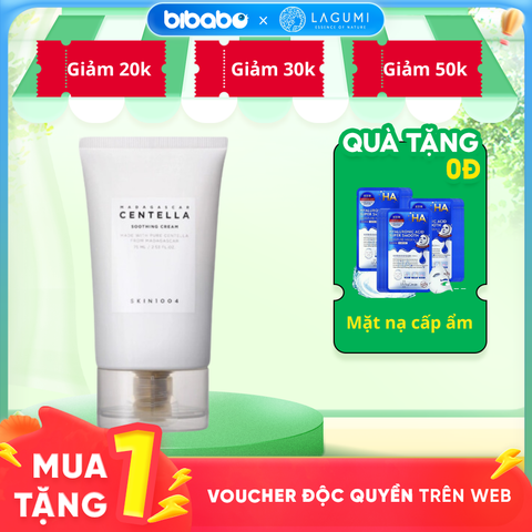 Kem dưỡng Rau Má Skin1004 Madagascar Centella Soothing Cream 75ml