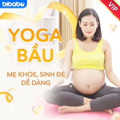 Bibabo - Yoga bầu Mẹ khỏe - sinh đẻ không đau cùng HLV Luna Thái