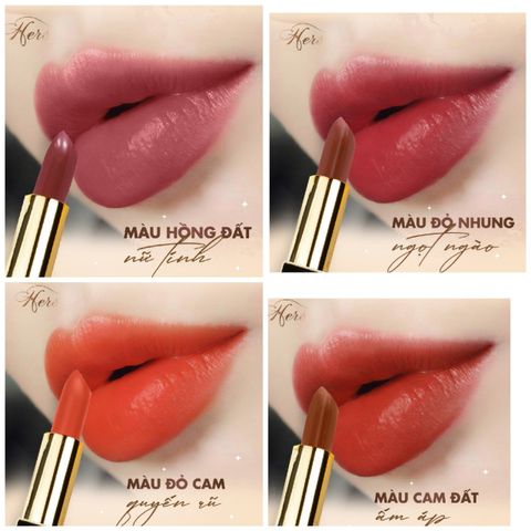 Son lì không chứa chì Hers Lipstick của I'M NATURE – 100% từ thiên nhiên