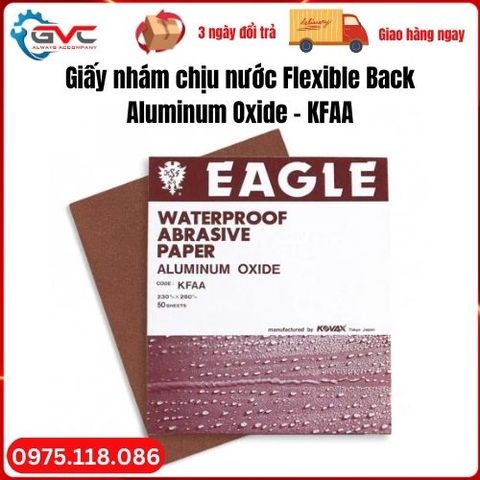 Giấy nhám chịu nước Flexible Back Aluminum Oxide – KFAA