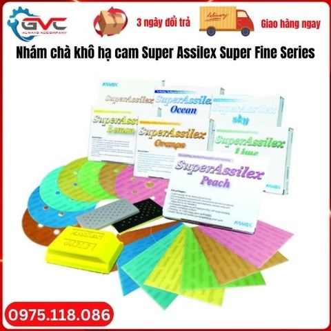 Nhám chà khô hạ cam Super Assilex Super Fine Series