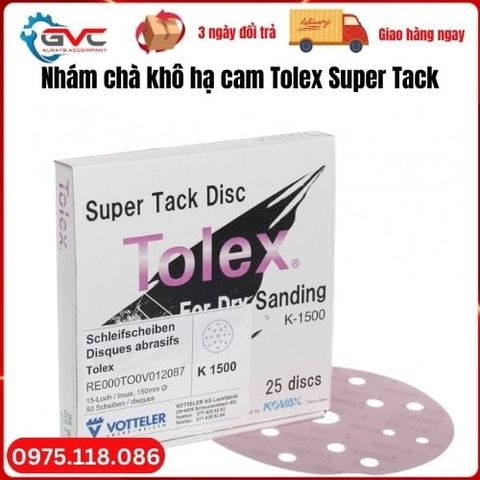 Nhám chà khô hạ cam Tolex Super Tack