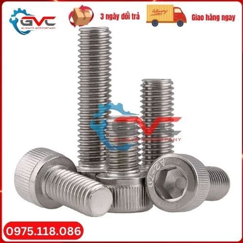 Tổng Kho Bu long lục giác chìm inox 304 M6 giá tốt nhất