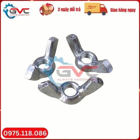 Đai ốc tai hồng mạ kẽm