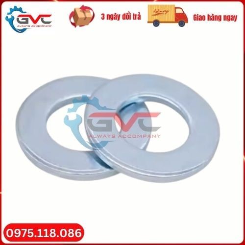 Long đen phẳng mạ kẽm