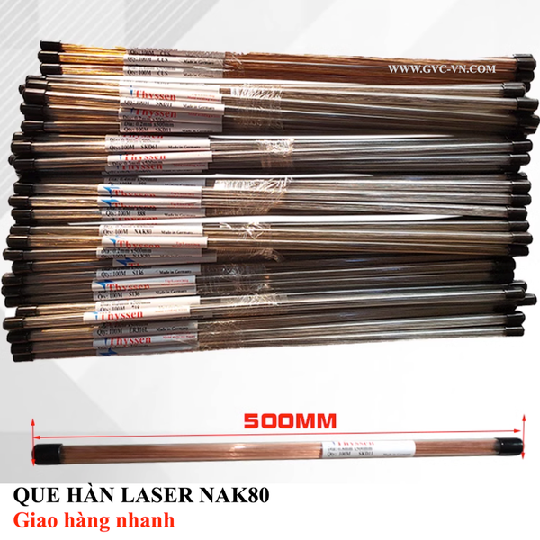 Que hàn laser Nak80