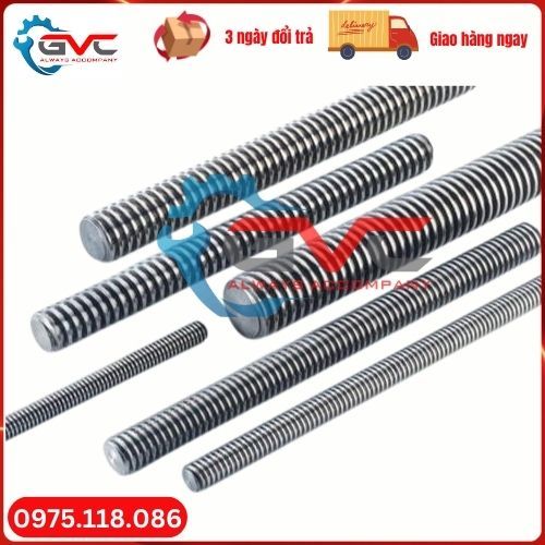 Thanh ty ren inox 201: Đủ size từ M4 giá tốt nhất