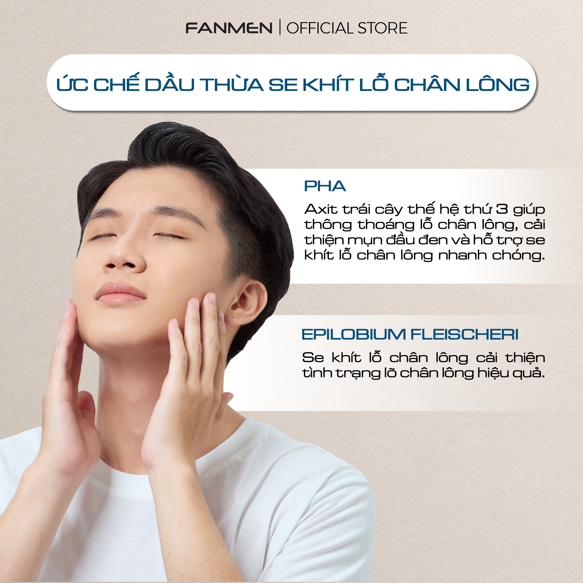  Toner cho nam Fanmen - Cấp ẩm tức thì, Sạch sâu đa tầng 150ml 