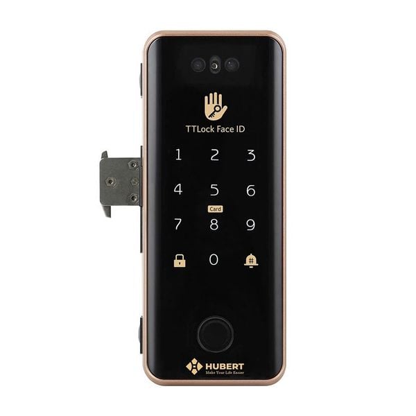 Khóa Điện Tử Hubert HB CK79F Black - Cửa Kính