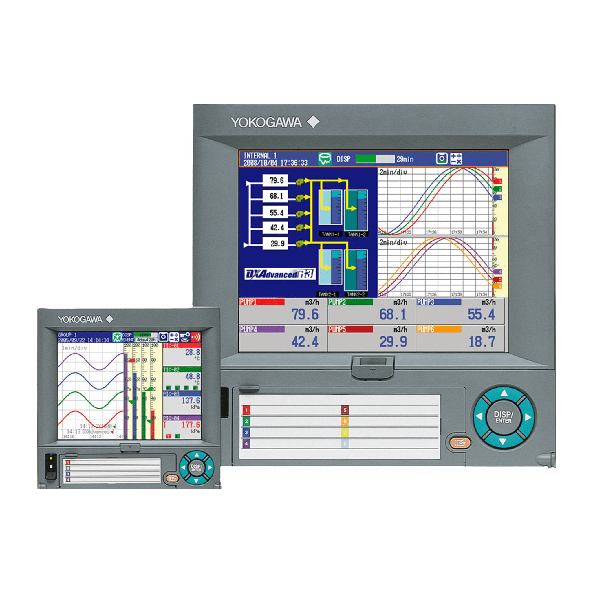  DX1000, DX2000 - Bộ ghi biệt độ, dữ liệu (Paperless Recorder/ Data Logger) - hãng Yokogawa 