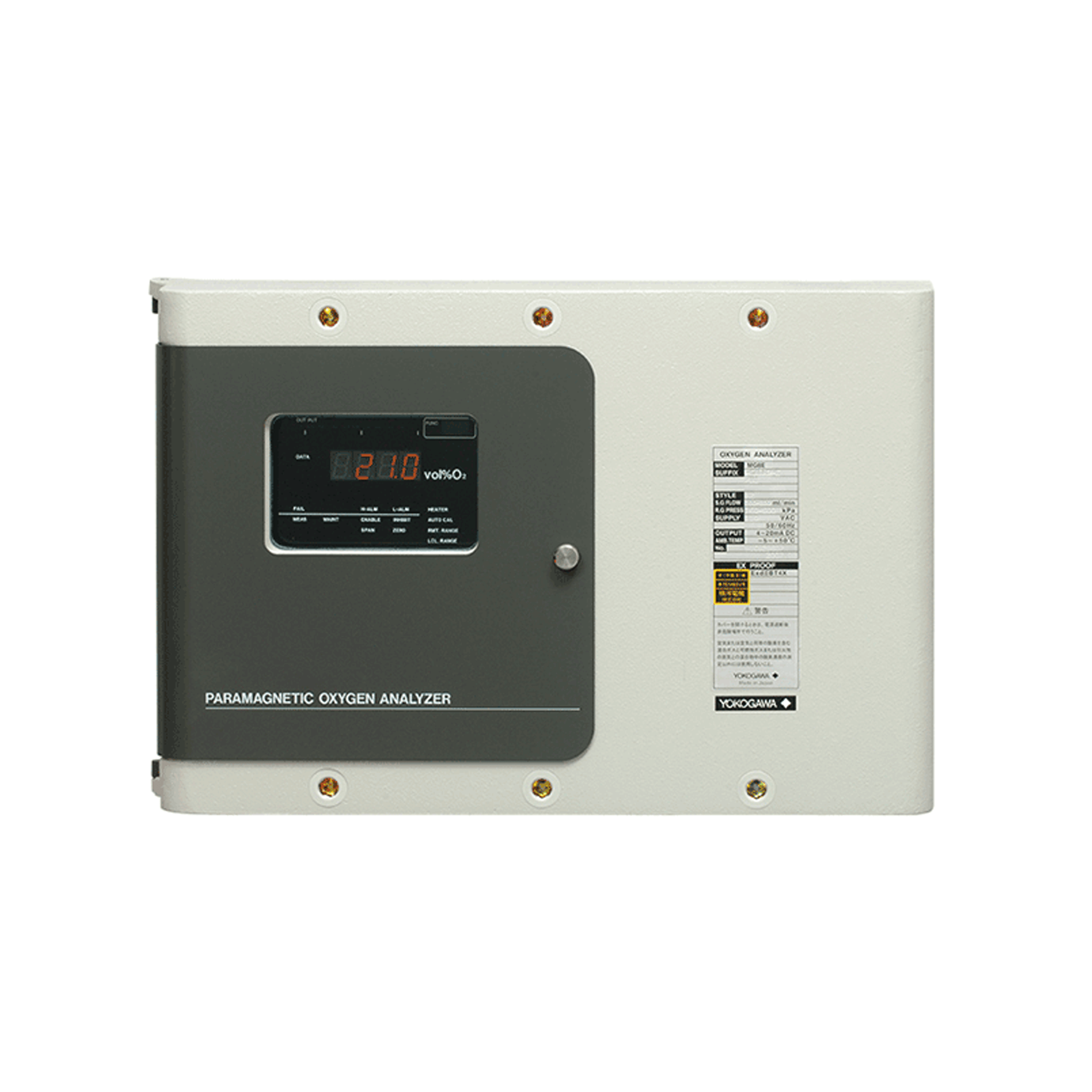  MG8E - Thiết bị phân tích khí oxy (Paramagnetic Oxygen Analyzer) - hãng Yokogawa 