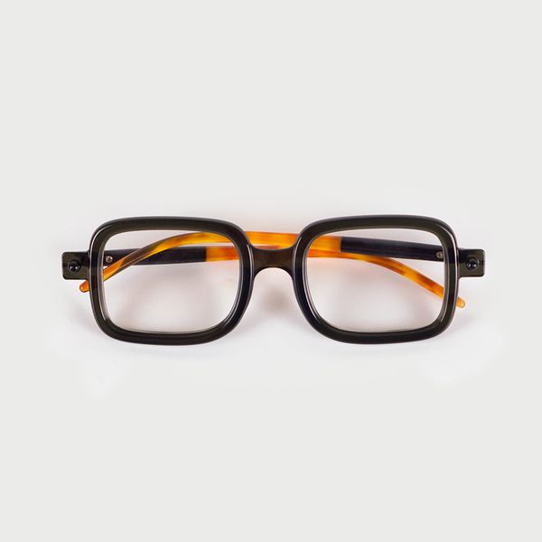  Gọng kính Minh Anh MA101 Black-Yellow 