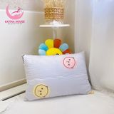  Gối nằm chần gòn ruột lông vũ 50x70cm/ Tencel 40s 