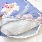  Gối nằm chần gòn ruột lông vũ 50x70cm/ Tencel 40s 