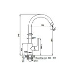 Vòi Rửa Bát Hafele HT19-CC1F255 570.52.281