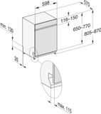 Máy Rửa Bát Bán Âm Miele AutoDos G 7920 SCi