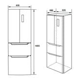 Tủ lạnh Hafele HF-MULA 534.14.040