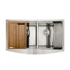 Chậu rửa bát 2 hố Konox Apron sink KN8450DA