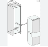 Tủ Đông Âm Tủ Miele FNS 7794E