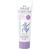  Kem Chống Nắng Hatomugi Dưỡng Ẩm Nâng Tone - Hatomugi The Tone Up UV Milky Gel SPF50+ PA++++ (70g) 麗白 ハトムギ UVミルキージェル SPF50+ PA++++ 70g 