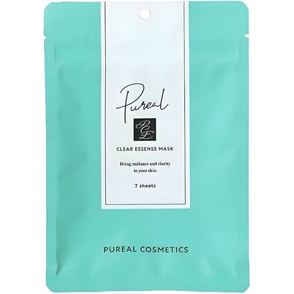  Mặt Nạ Cấp Ẩm Hỗ Trợ Phục Hồi Da (7 Miếng) – Pureal Clear Essence Mask 7 PCS ピュレアクリアエッセンスマスク ７枚入 